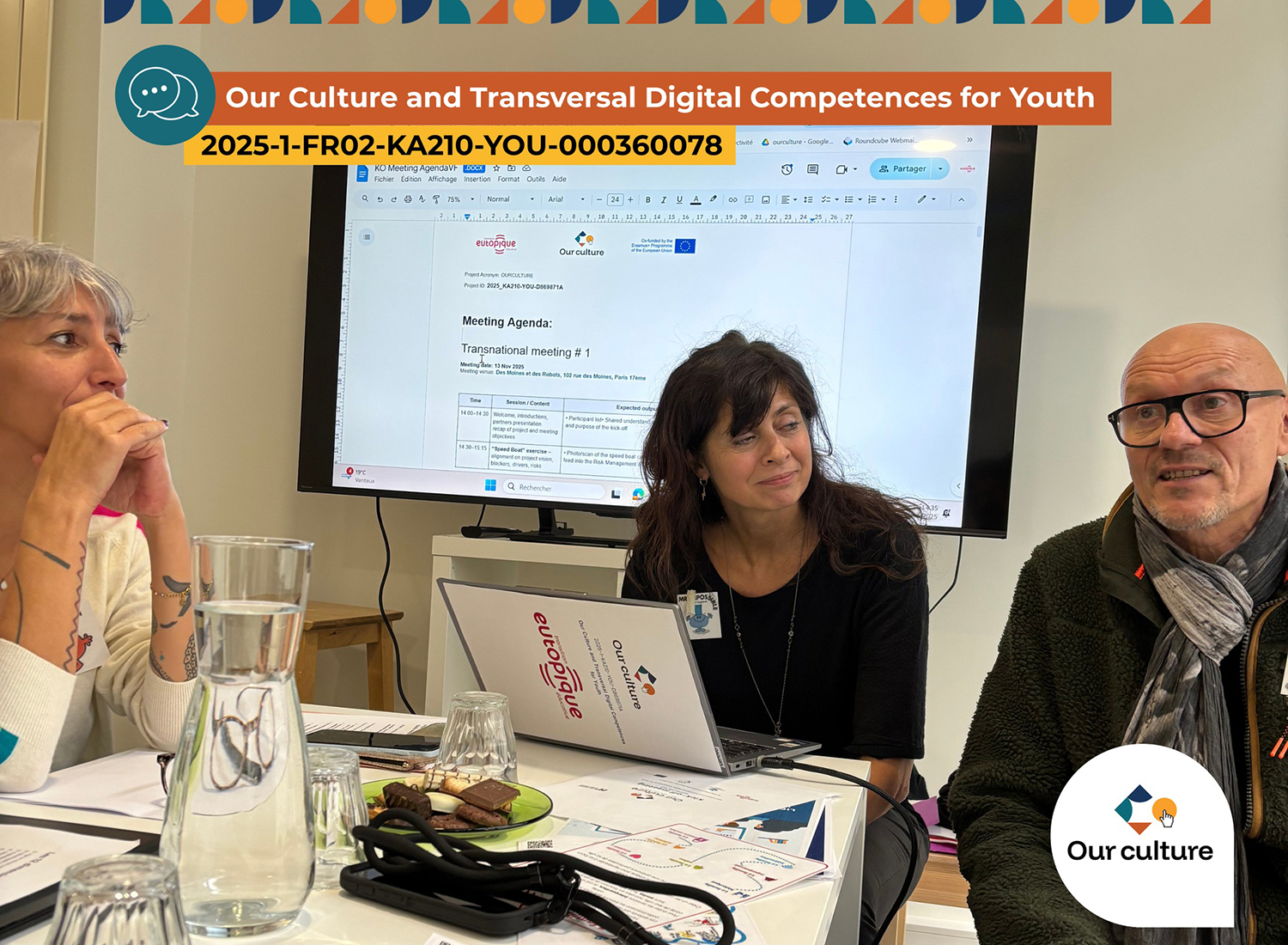 OUR CULTURE fiatalok Derneği Kickoff 2025 – Eutopique